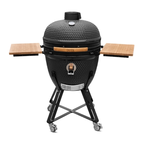 Kamado Grill XL 60 – Zwart - 122x134x81 cm