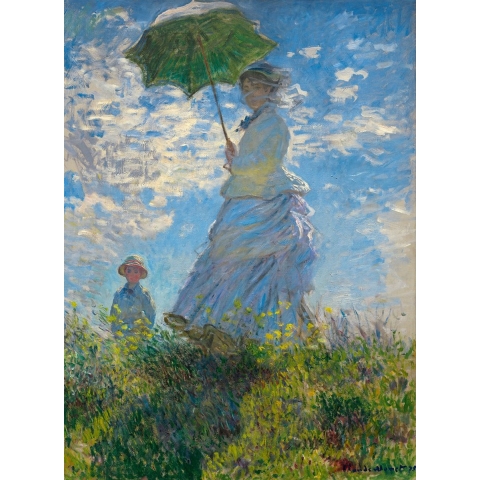 Claude Monet - Woman with a Parasol (3000) - Bluebird Puzzle  Legpuzzel