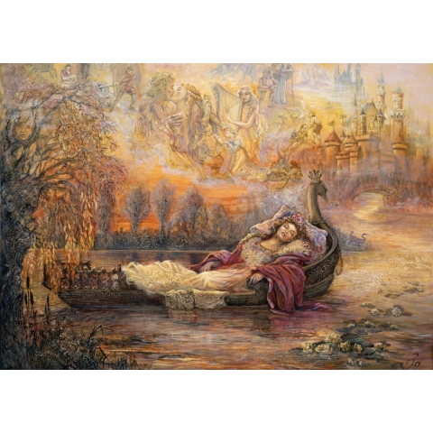Josephine Wall - Dreams of Camelot (2000) - Grafika  Legpuzzel