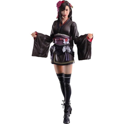 Final Fantasy VII Remake Play Arts Kai Action Figure - Tifa Lockhart Exotic Dress Ver.