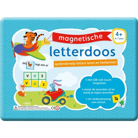 Magnetische Letterdoos - Rebo Educatief
