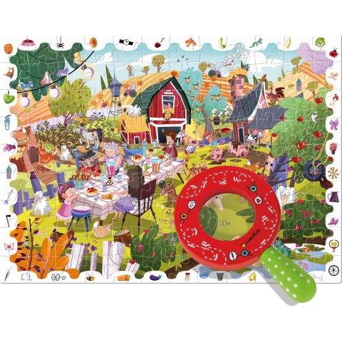 Detective Puzzle: De Boerderij (108) -   Legpuzzel
