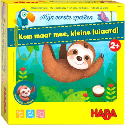 Kom maar mee luiaard - Mijn eerste spellen - HABA Behendigheidsspel