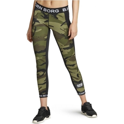 Björn Borg - Dames - Coz Camo Tights - Multicolour - Maat 36