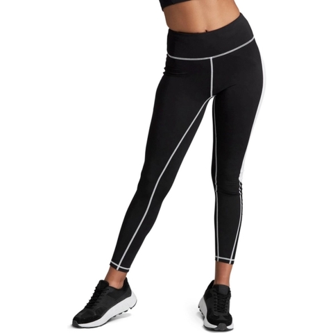 Björn Borg - Dames - STHLM High Waist Mesh Leggings - Multicolour/Wit/Zwart - Maat 40