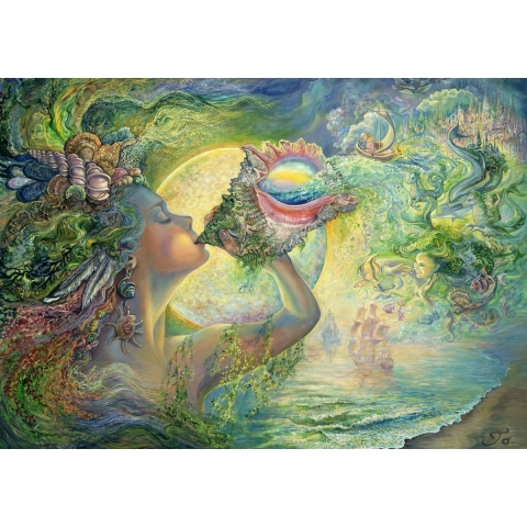 Josephine Wall - Call of the Sea (1500) - Grafika  Legpuzzel