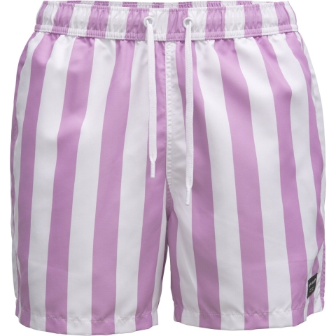 Björn Borg - Heren - Sylvester Swimshort - Multicolour/Roze/Wit - Maat L