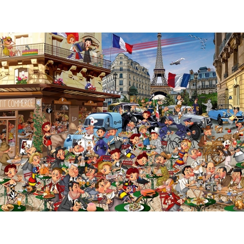 François Ruyer - Les 30 Glorieuses (3000) - Grafika  Legpuzzel