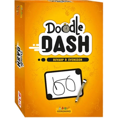 Doodle Dash - Geronimo Games Reactiespel|Partyspel