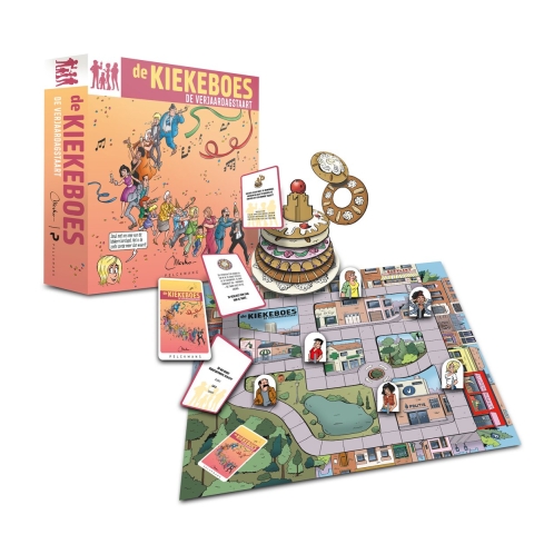 De Kiekeboes - De Verjaardagstaart - Pelckmans Bordspel