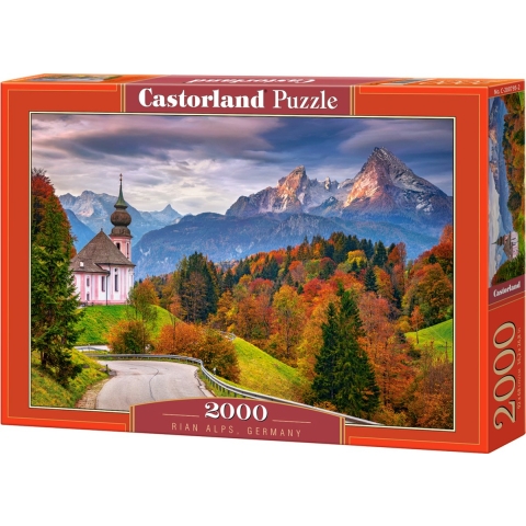Autumn in Bavarian Alps Germany (2000) - Castorland  Legpuzzel