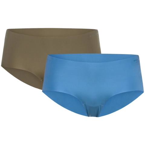 Björn Borg - Dames - Hipster Performance 2-Pack - Blauw/Groen - Maat XL