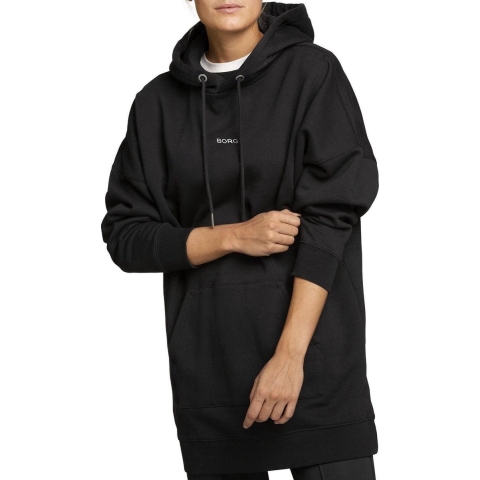 Björn Borg - Dames - Majesty Oversized Hoodie - Zwart - Maat 38