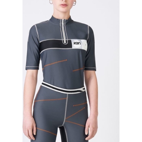 Björn Borg - Dames - RBN Polo - Blauw/Grijs - Maat 38