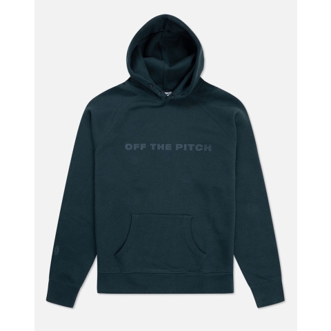 Off The Pitch - Heren - Comfort Hoodie - Groen - Maat S