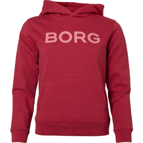 Björn Borg - Dames - BB Logo Hoodie - Rood - Maat S
