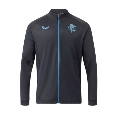 Castore - Heren - Glasgow Rangers Softshell Jacket - Blauw - Maat XL