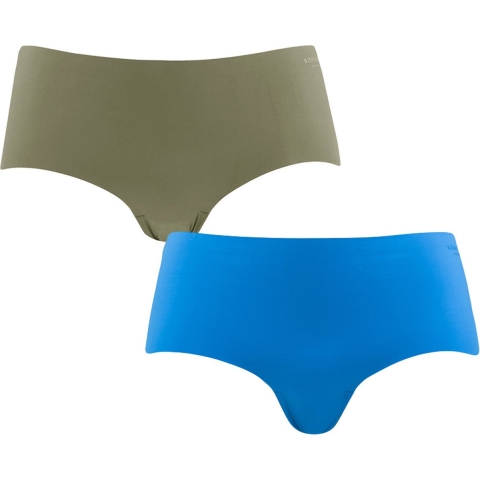 Björn Borg - Dames - Hipster Performance 2-Pack - Blauw/Groen - Maat M