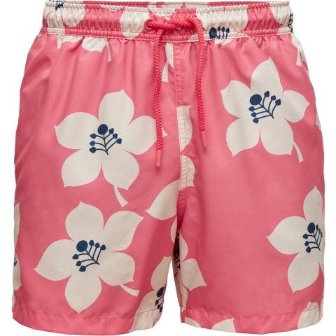 Björn Borg - Jongens - Kenny Swimshort - Multicolour/Roze - Maat 134-140