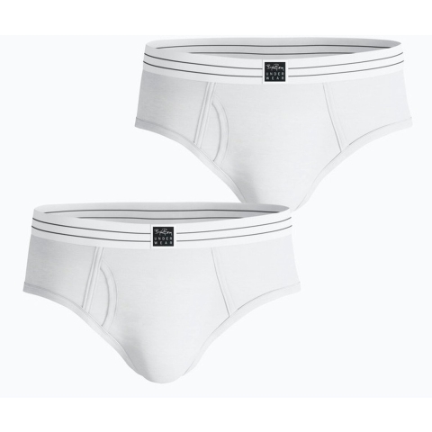 Björn Borg - Heren - Slip Core Original 2-Pack - Wit - Maat XXL