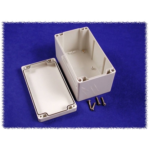 Hammond Electronics 1554K2GY Universele behuizing 160 x 90 x 90 Polycarbonaat Grijs 1 stuk(s)