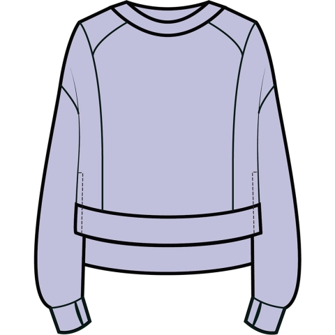 Sweaty Betty After class crop sweatshirt