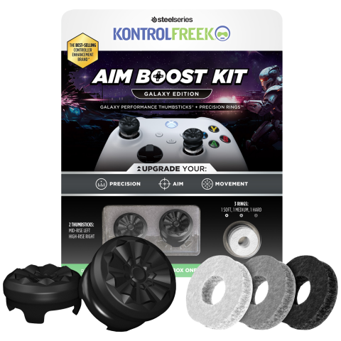 Kontrolfreek Galaxy Aim Boost Kit - Black Zwart Xbox Boost-kit