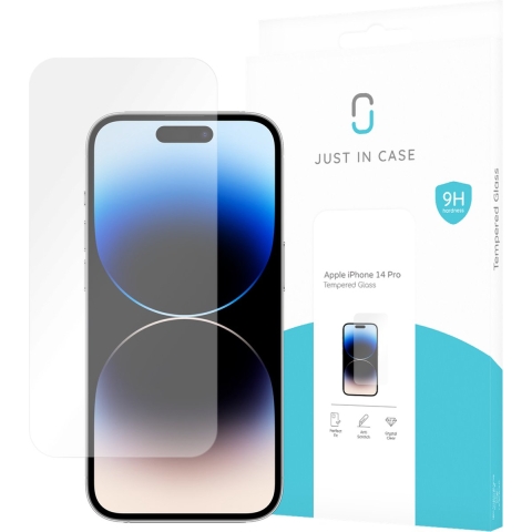 Just In Case Tempered Glass Apple iPhone 14 Pro Screenprotector