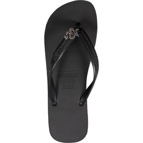 Sport Switch Cobra zwarte teenslippers zwart
