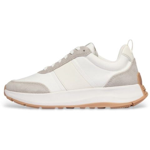 FitFlop F-mode flow suede-mix flatform sneakers