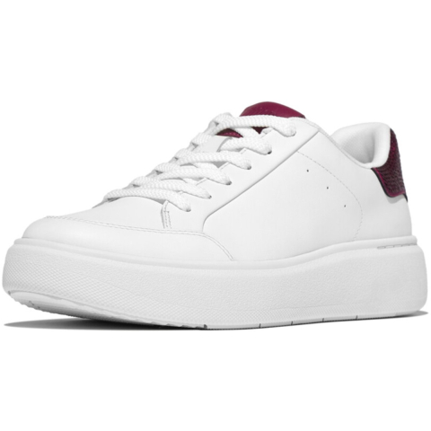 FitFlop Rtg sequin-backtab leather sneakers