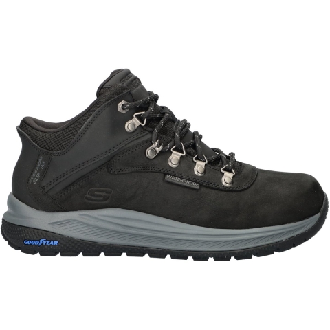 Skechers 205285 blk heren veterboots sportief