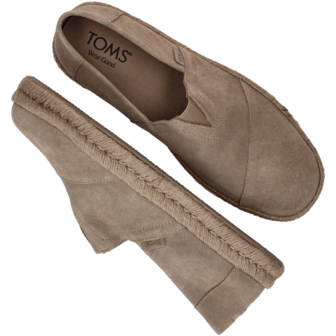 Toms Apargata rope 2.0 grijsbruin suède