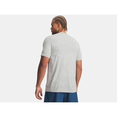 Under Armour ua vanish elite smls ss camo-gry training t-shirt korte mouw heren -