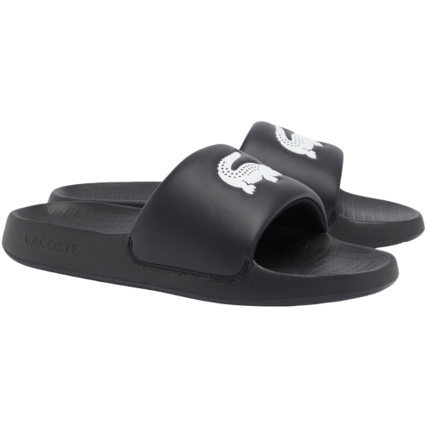 Lacoste Slippers serve slide 1.0 749cma002131261-blk/wht / wit