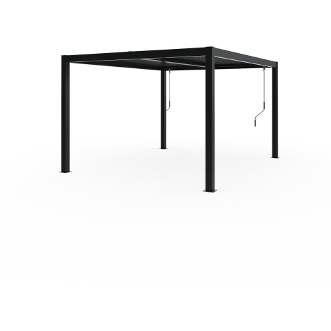Sojag Milo stalen pergola met lamellendak 3x3,5 m -