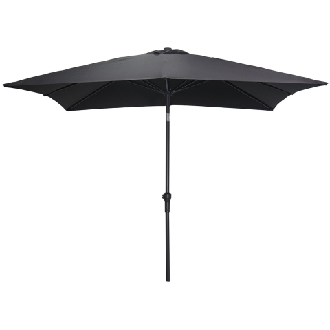 Garden Impressions Lotus parasol 250x250 cm carbon black -