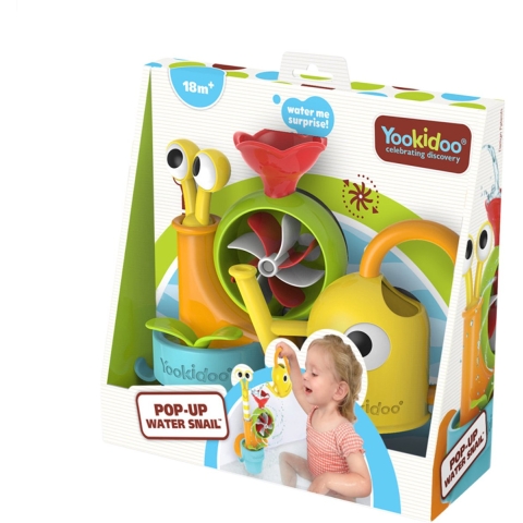 Yookidoo Badspeelgoed - Pop-Up Water Snail - Yookidoo - OneSize - Badspeelgoed