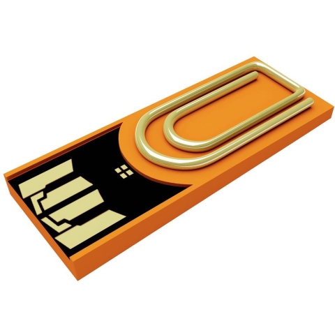 Xlyne clip/me USB-stick Bulk 8 GB Oranje CM08CO002 USB-A 2.0