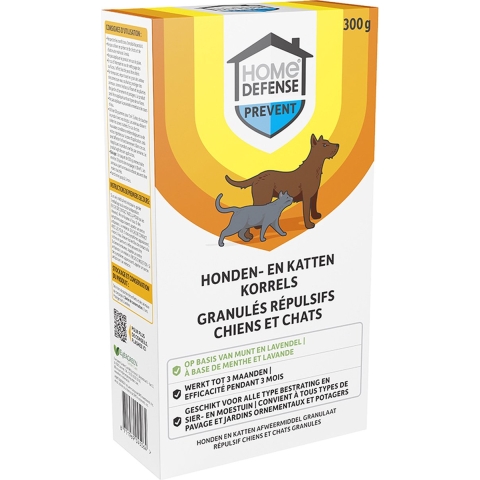 Home Defense® Honden en Katten Afweermiddel Korrels 300g - HDCADOGRN