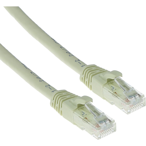 ACT Ivoor 20 meter U/UTP CAT6A patchkabel snagless met RJ45 connectoren