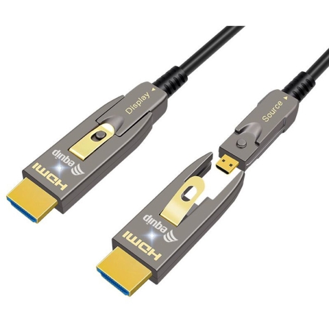 Equip 119472 HDMI kabel 15 m HDMI Type-A/HDMI Type-D Zwart