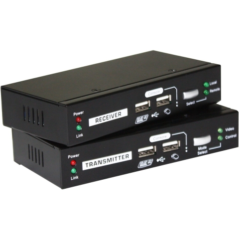 LevelOne KVM-9036 KVM-extender Zender en ontvanger