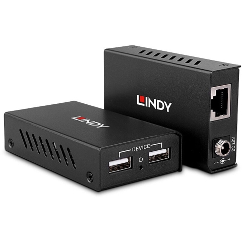 Lindy 43408 audio/video extender AV-zender & ontvanger Zwart
