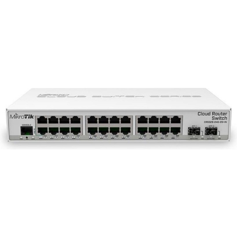 Mikrotik CRS326-24G-2S+IN netwerk-switch Managed Gigabit Ethernet (10/100/1000)