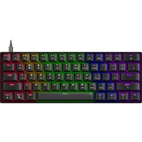SPEEDLINK ATMOS toetsenbord Gamen USB QWERTY Engels Zwart