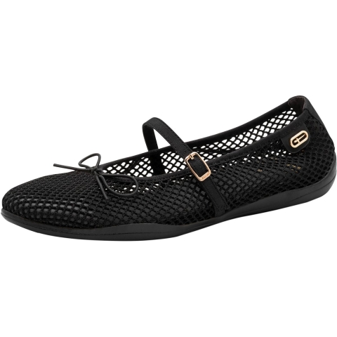 Vrouwen ballerina's met gesp Tamaris