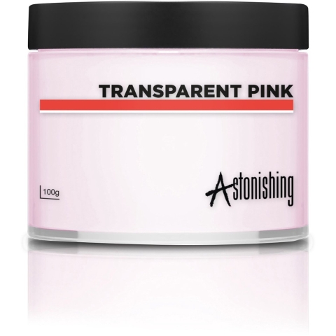 Astonishing Acrylic Powder Transparent Pink 100gr