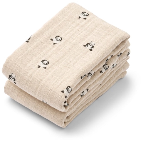 Liewood Hydrofiele Doek - Mousseline - 2-pack - Lewis - Mini Pan - Liewood - OneSize - Hydrofiele Doek