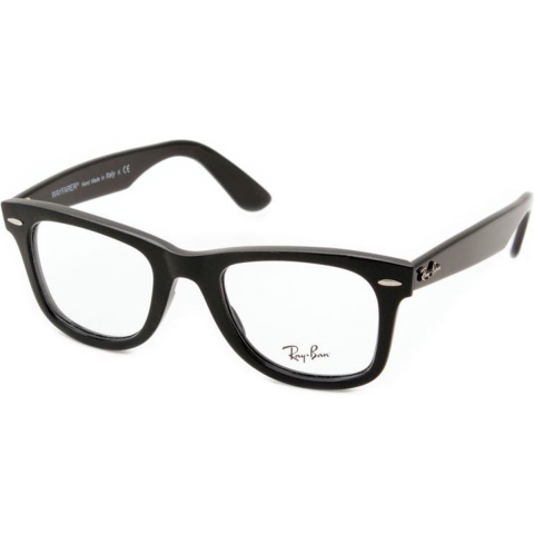 Ray-Ban Vierkante Zwarte Unisex Vrouwen Brilmonturen